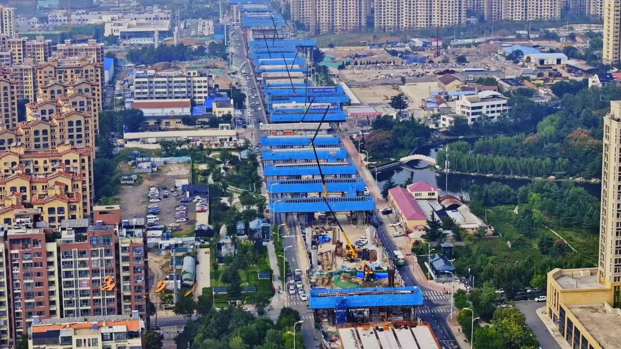 青島城發(fā)集團“雙節(jié)”不停工 以實干實績向國慶獻禮